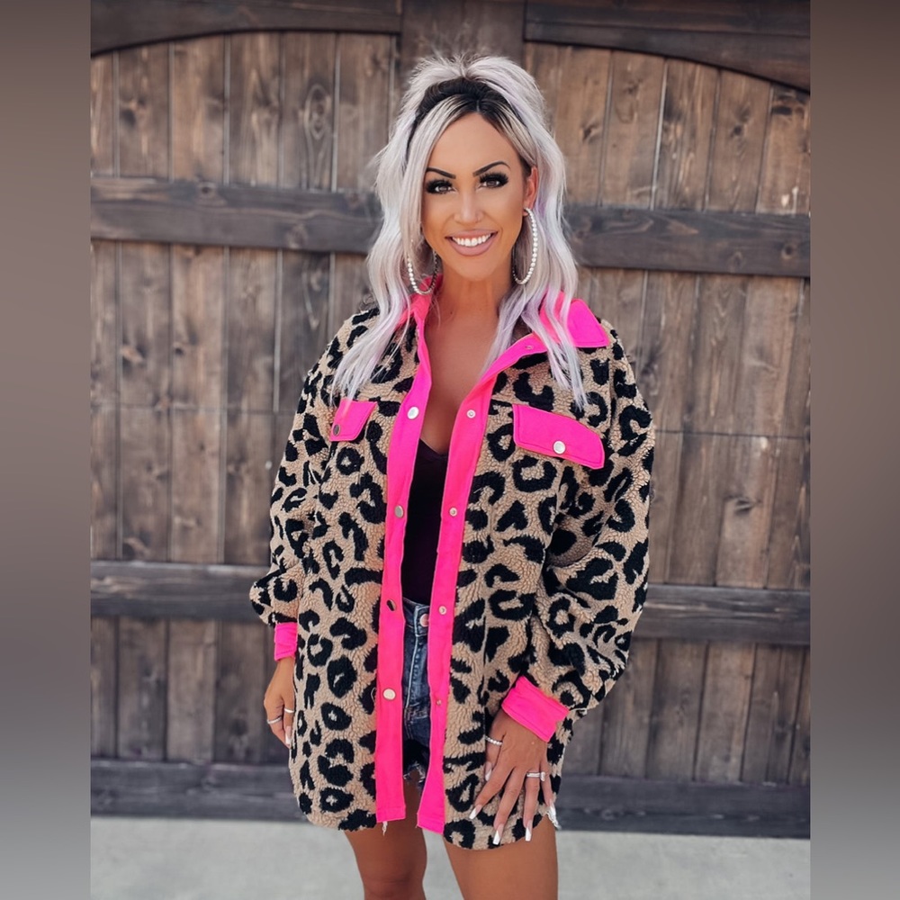 Bibi Leopard & Pink Shacket